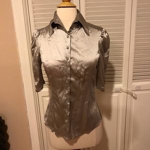 Bebe silk shirt